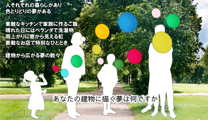 あなたの建物に描く夢は何ですか